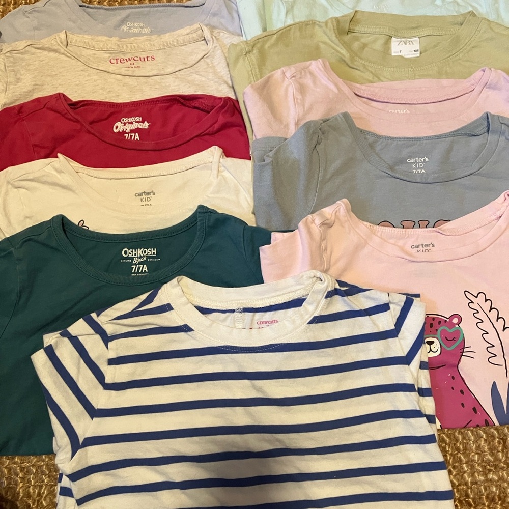 Bundle- 6-7 years old girls long sleeves
